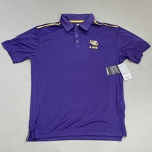 Colosseum Louisiana State LSU Tigers Purple Golf Polo Shirt Men’s M *see... - €19,05 EUR