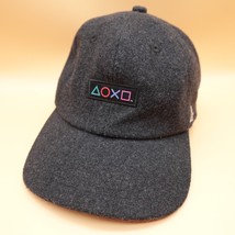 Playstation PS5 Hat Cap Adjustable Grey Wool Blend Launch Collection Gamer - $12.95
