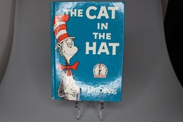The Cat in the Hat Dr Seuss Theodor Geisel Hardcover Copy 61 pages Beginner Book - £8.50 GBP