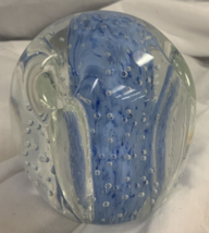 Blue controlled Bubble Paperweight - $12.79