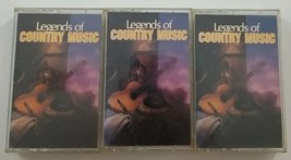 Legends of Country Music Cassette Tape 1993 CEMA Special Markets (Tapes 1-3) - £18.67 GBP