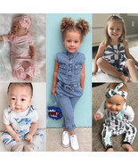 Canis Newborn Infant Baby Boys Girls Romper Bodysuit Jumpsuit Outfits Pl... - $5.47 CAD