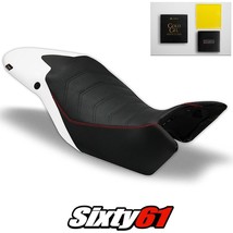 Triumph Speed Triple Seat Cover Gel 2011-2013 2014 2015 White Red Luimoto Carbon - £196.72 GBP