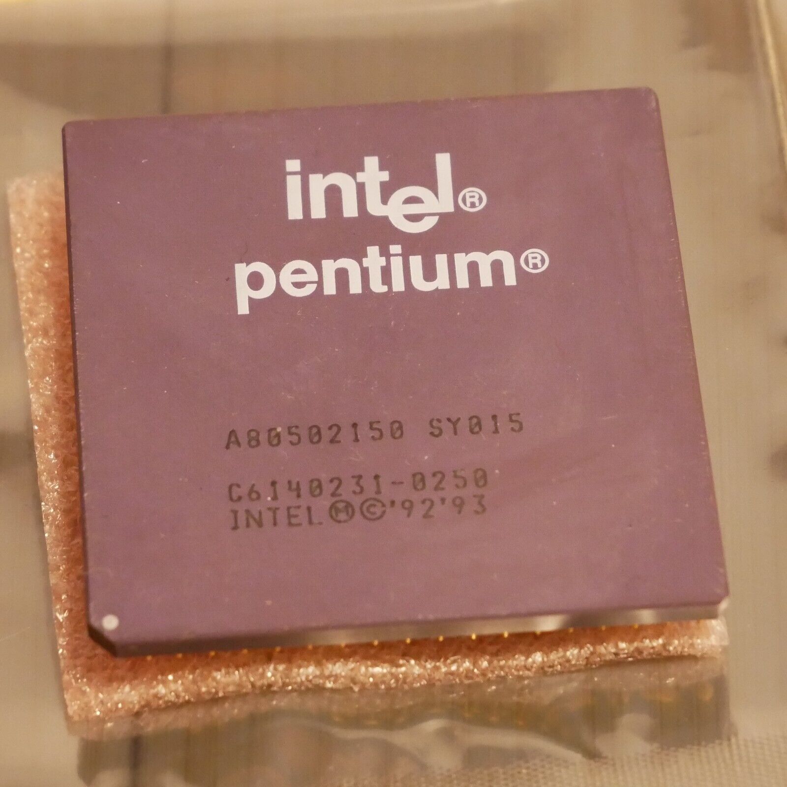 Intel A80502150 P1 150Mhz Processor Socket 7 Pentium CPU Tested &amp; Workin... - $16.82