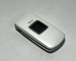 Pantech Breeze C520 - White and Silver ( AT&amp;T ) Cellular Flip Phone - $12.86