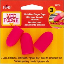 Mod Podge Hot Glue Gun Finger Caps, Multicolor - £10.93 GBP