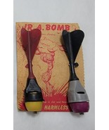 JR. A BOMP CAP GRENADE ROCKET SPACE TOY 1950S PALMER PLASTICS ON ORIGINA... - £51.42 GBP