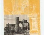 Castillo Santa Cecilia Brochure Guanajuato Mexico Hotel Azteca 1950&#39;s - £14.01 GBP