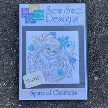 Sew Swell Designs Spirit of Christmas Embroidery Design CD - £15.30 GBP