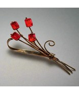 Vintage Rhinestone Sterling Brooch - $2,736.63 MXN