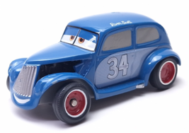 DISNEY PIXAR CARS HEYDAY RIVER SCOTT #34 DOC&#39;S RACING DAYS DIECAST - $7.89