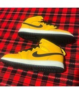 Nike jordan mid yellow gold - $54.23