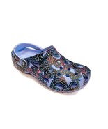 CROCS Classic Butterfly Clog Sandals Mens Size 12 Womens Size 14 Purple ... - £43.46 GBP