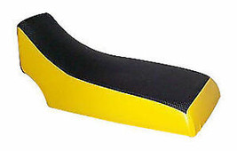 Yamaha Banshee Seat Cover Yellow &amp; Black Color ATV Seat Cover TG2018994 - £25.88 GBP