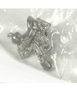 Silver Tone Metal Horse Saddle Intricate Design Lapel Pin - New in Pkg. - $9.48