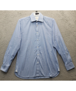 Ted Baker Endurance Dress Shirt Men 15.5 Multi Striped Long Sleeve Butto... - $27.80