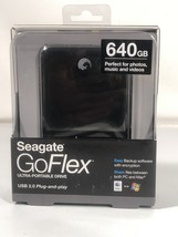 Seagate GoFlex Portable External Hard Drive USB 2.0 640GB 9ZF2A3-570-
sh... - $80.83