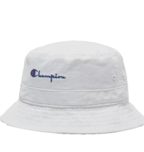 Champion Men&#39;s Garment Washed Dome L/XL Bucket Hat White New with Tags - £17.78 GBP