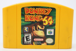 Donkey Kong 64 (Nintendo 64, 1999) N64 Authentic Yellow Cart Only Tested - £31.08 GBP