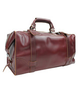 Vagarant Traveler 21 in. Cowhide Full Leather Travel Duffle Bag (Heavy 7... - $299.00