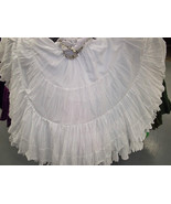Snow White ATS Tribal Bellydance 25 Yard Gypsy Skirt - $136.75 CAD