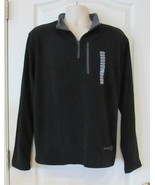 Free Country Microtech Fleece 1//4 Zip Long Slv Pullover BLACK  Mens Sz ... - $24.30