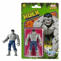 NEW SEALED 2021 Marvel Legends Retro Gray Hulk Action Figure - £19.45 GBP