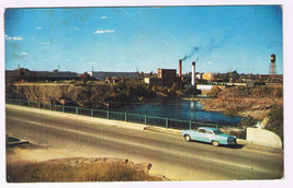 Postcard Sturgeon Falls Ontario Abitibi Paper Comapny Mill - $4.79