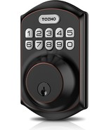 Teeho TE001 Keypad Digital Deadbolt Oil Rubbed Bronze - $24.06