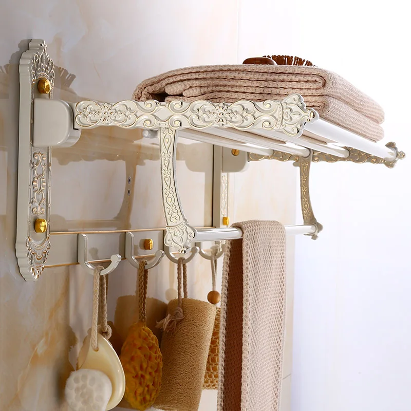 House Home Bathroom Accessories Set Bathroom Shelf,Towel Rack,Paper hold... - $65.00