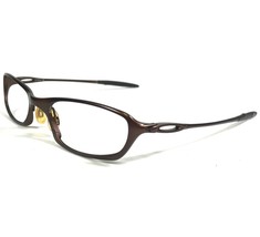 Oakley O Wire Rust 11-511 Eyeglasses Frames Matte Brown Rectangular 52-19-135 - £131.11 GBP