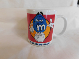 M Ms  Blue  Cup Coffee Mug Galerie 4 Inches Tall - £3.98 GBP