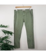 Lucky Brand | Olive Studded Khaki Chino Pants, size 4/27 - £16.36 GBP