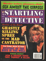 Startling Detective 11/1995-Masked female knife murder cover-The Mad Castrato... - £51.76 GBP