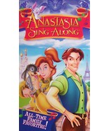 Sing Along Songs ANASTASIA Video VHS 1997 EXCELLENT Tested - £4.78 GBP