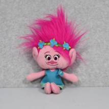Trolls Poppy 12 inch Plush Stuffed Doll Movie Pink - £7.78 GBP