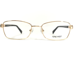 Nine West Eyeglasses Frames NW1047 717 Tortoise Gold Cat Eye Wire Rim 52... - £25.24 GBP