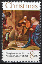 ZAYIX - 1971 US 1441 MNH Christmas Painting - Adoration of Shepherds 021823-S16M - £1.18 GBP