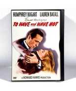 To Have and Have Not (DVD, 1944, Full Screen) Like New !   Humphrey Bogart - $12.58