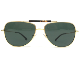 Brooks Brothers Gafas de Sol BB4036-S 117271 Oro Carey Aviadores Verde L... - £51.58 GBP