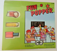 Vintage 3 Fun Popper 1989 Store Vending Display Box  New Old Stock - £9.70 GBP