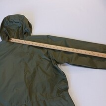 Columbia XL3144 Women's Green Windbreaker Zip Up Hooded Nylon Jacket Size Large image 9
