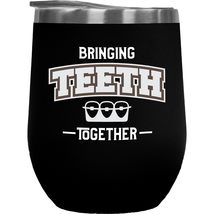 Bringing Teeth Together. Funny Dentistry Gift Cup For Male Or Female Den... - £21.79 GBP