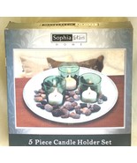 Sophia Elan Home 5 Piece Candle Holder Set - £13.19 GBP