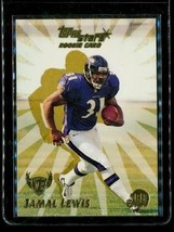 2000 Topps Stars Rookie Football Trading Card #160 Jamal Lewis Baltimore Ravens - £6.72 GBP