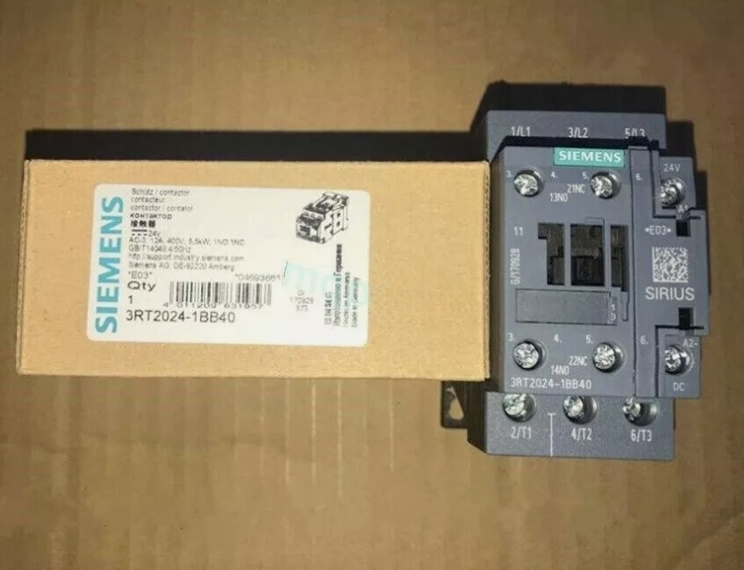 New Siemens s  AC-3e/AC-3, 12 A, 5.5 kW / 400 V, 3-pole Contactor - $43.00