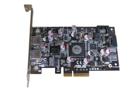 ASUS U3S6 PCIe x4 USB 3.0 &amp; SATA 6 Gb/s Expansion Card – Includes Bridge... - $548.17 MXN