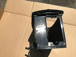 2002-2005 BMW E65 745LI CENTER CONSOLE STORAGE COMPARTMENT CD HOLDER X1383 image 8