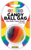 BALL GAG CANDY RAINBOW GAG GIFT ADULT FUN - $14.84