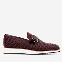 The Legacy Burgundy Leather Men Casual Loafer Shoe image 3
